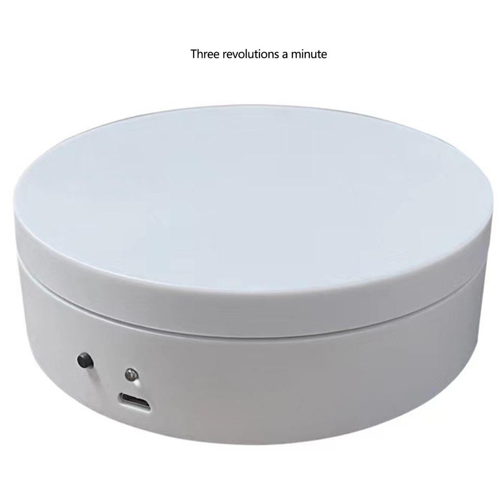 Rotating Display Stand 360 Degree Motorized Turntable Electric Rotating Turntable Display Platform Easy to Use