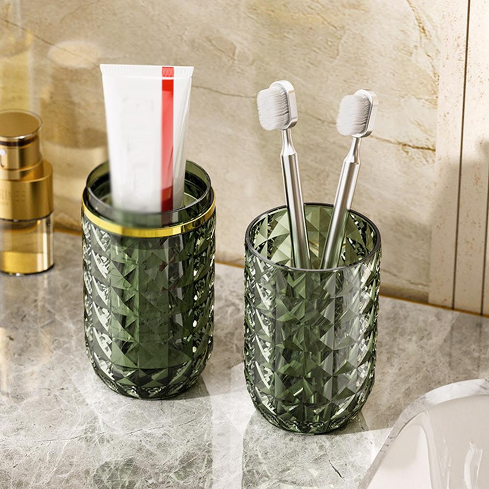 Practical Toothbrush Cup Luxurious Toothpaste Storage Case Box For Outdoor Travel Camping Creative Bathroom Toothpaste Holder