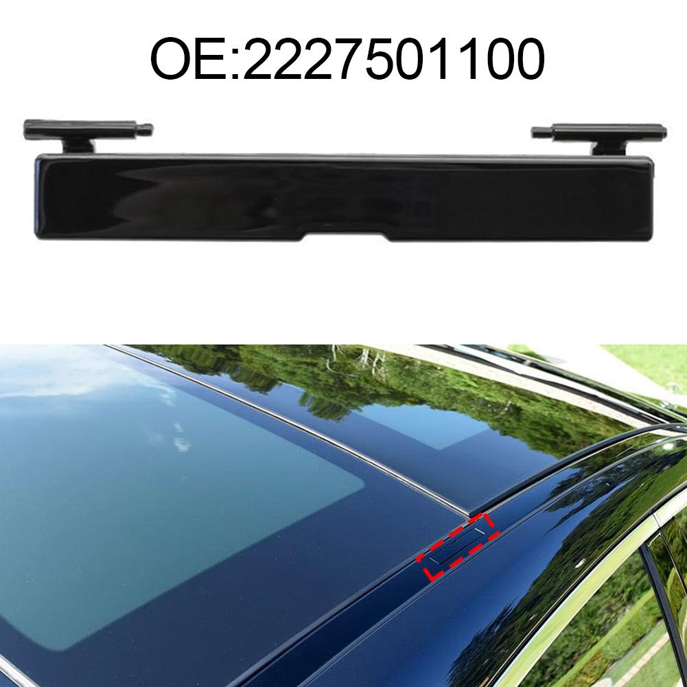 

Car Roof Rail Molding Trim Roof Luggage Rack Cover Plate Replacement For Mercedes For S Class For W222 2014-20 2227501100 чёрный