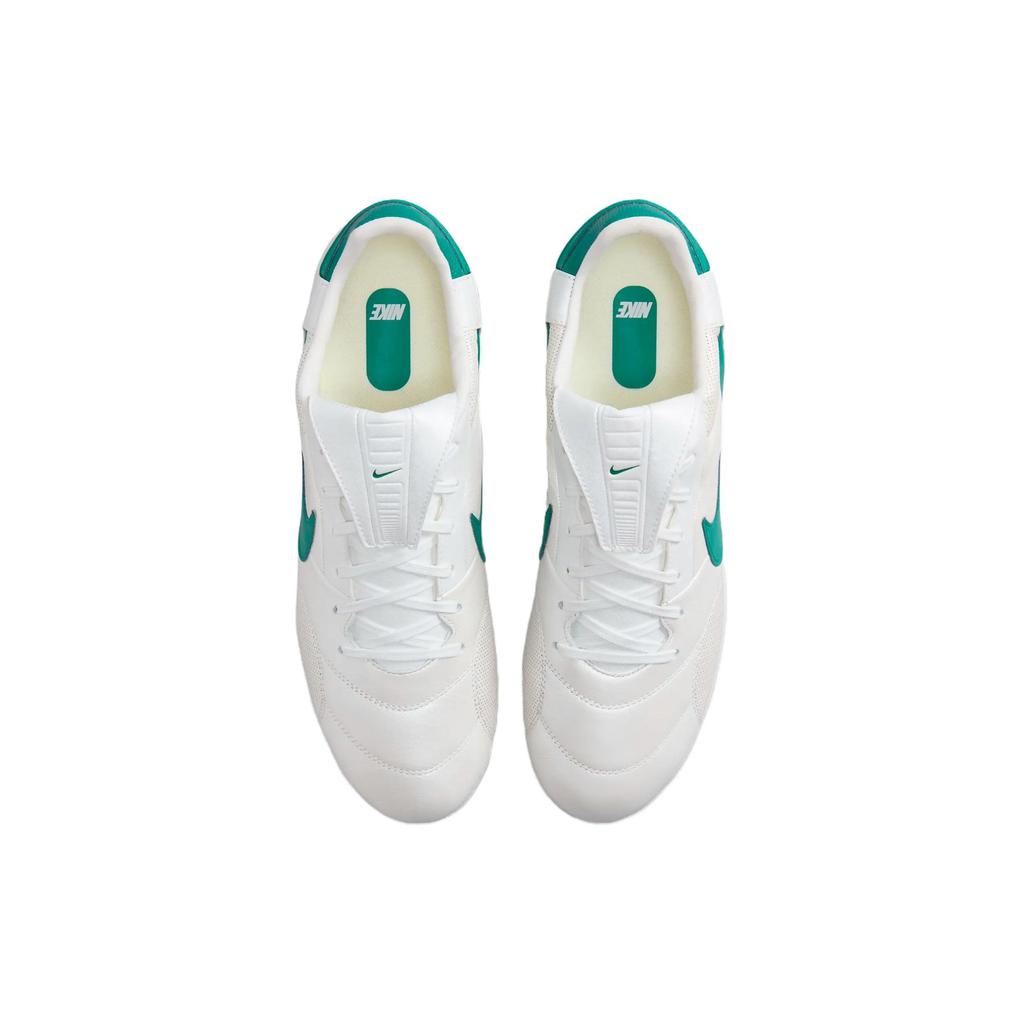 Nike Premier 3 Low FG White Mystic Green Unisex Sneakers Metallic-Summit-White HM0265-102