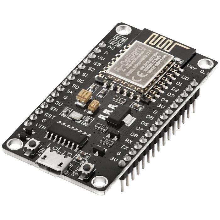 Carte de développement - AZ-DELIVERY - NodeMCU LoLin V3 - ESP8266-12F - WIFI intégré - Mise à jour facile