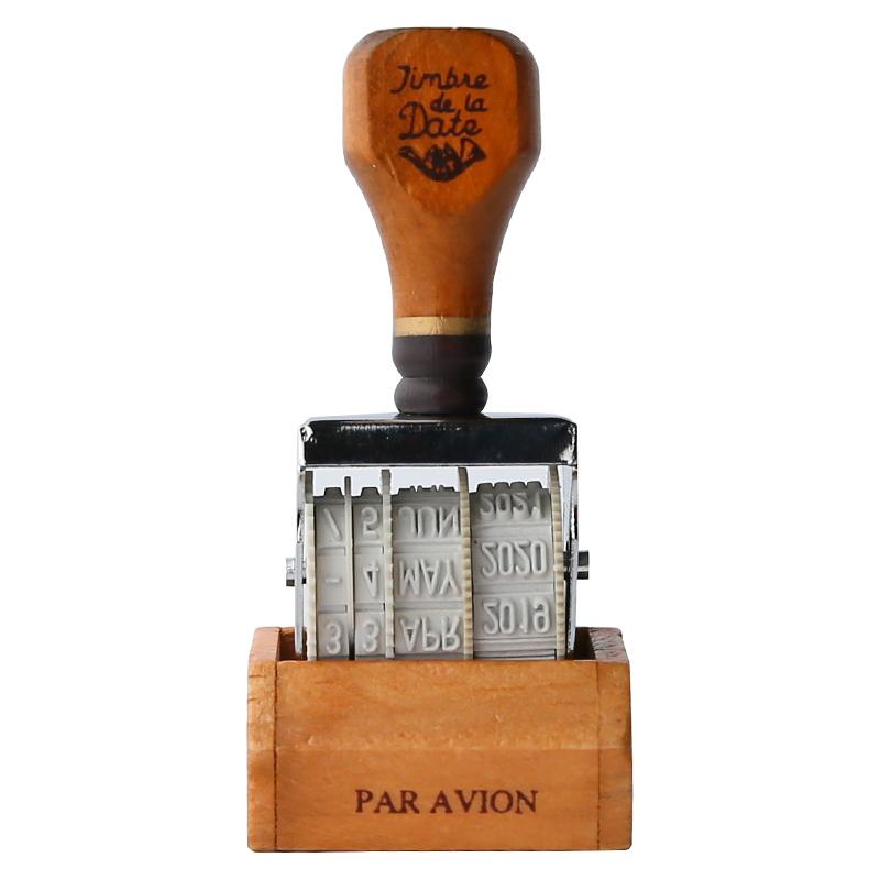 From 2024 To 2035 Date Stamp Seal Retro Art Nostalgia Roller Date Seal Adjustable Month Date Stamper Date Stamps Day Month Year