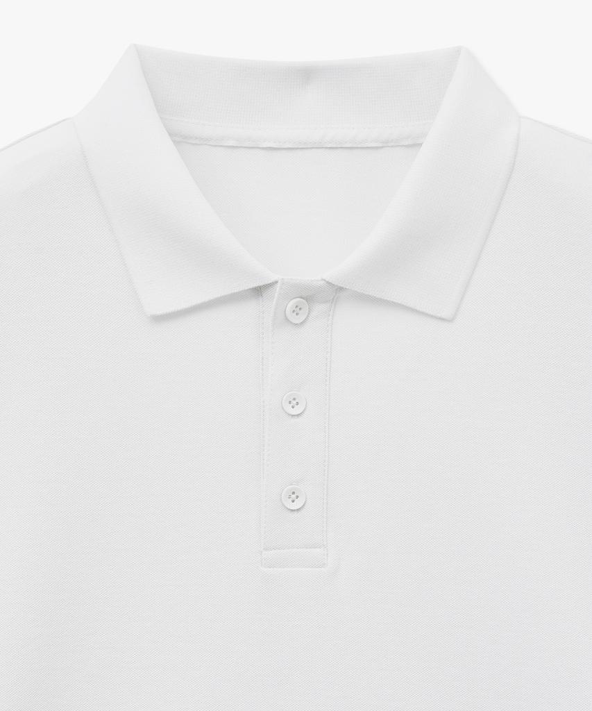 Tienjiti Sorona Polo Shirts (White) Tnts5E218Wt