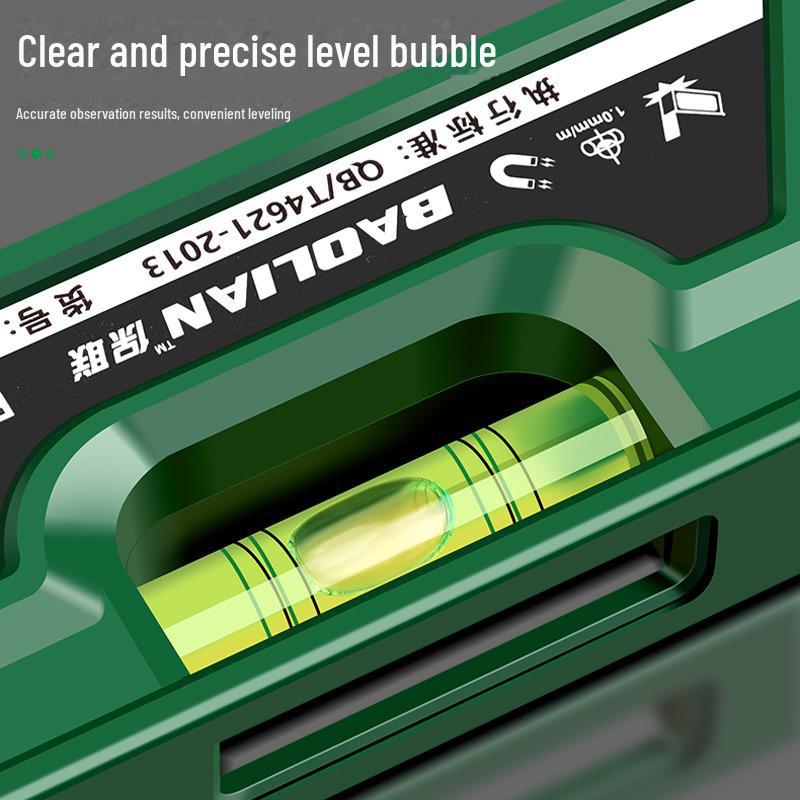 230mm Magnetic Mini Torpedo Level for Precise Woodworking Measurements