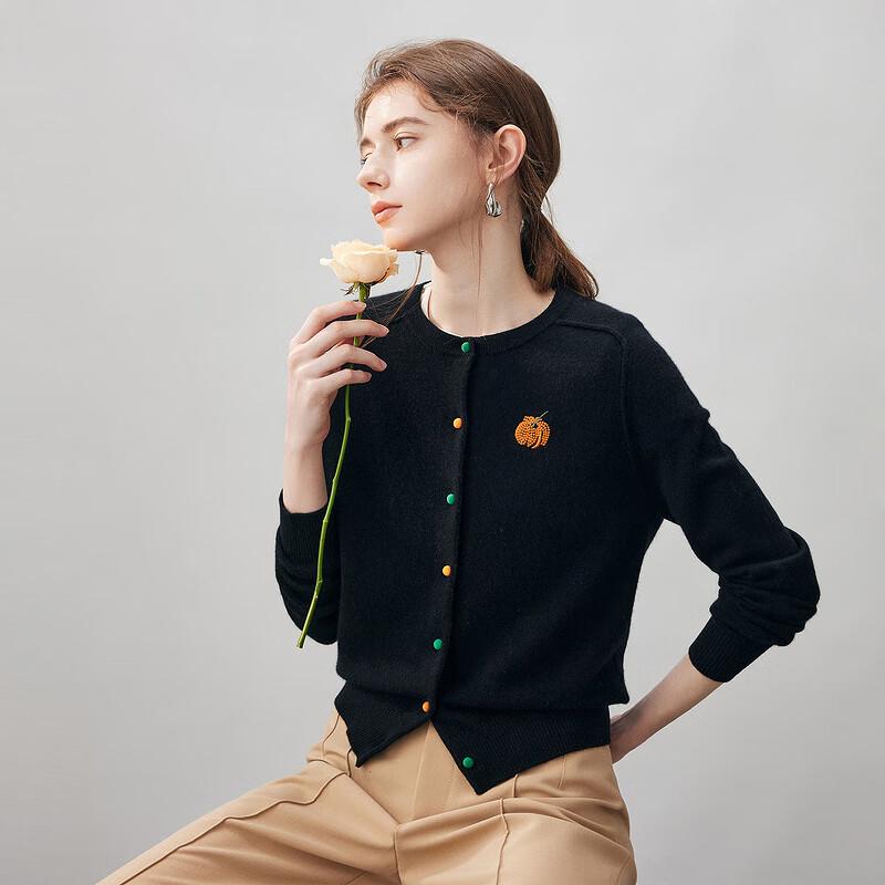 Commomboca Women's Cashmere Knit Cardigan