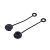 2 Pezzi Coperchio Antipolvere in Silicone Per Spine di Alimentazione Audio di Rete Connettori Speaker Xlr 6.35Mm Tappo Protettivo Impermeabile