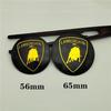 Wheel Decoration and Labeling Stickers 1pc Wheel Hub Modification Calf Modification Steering For Lamborghini Logo Accessory