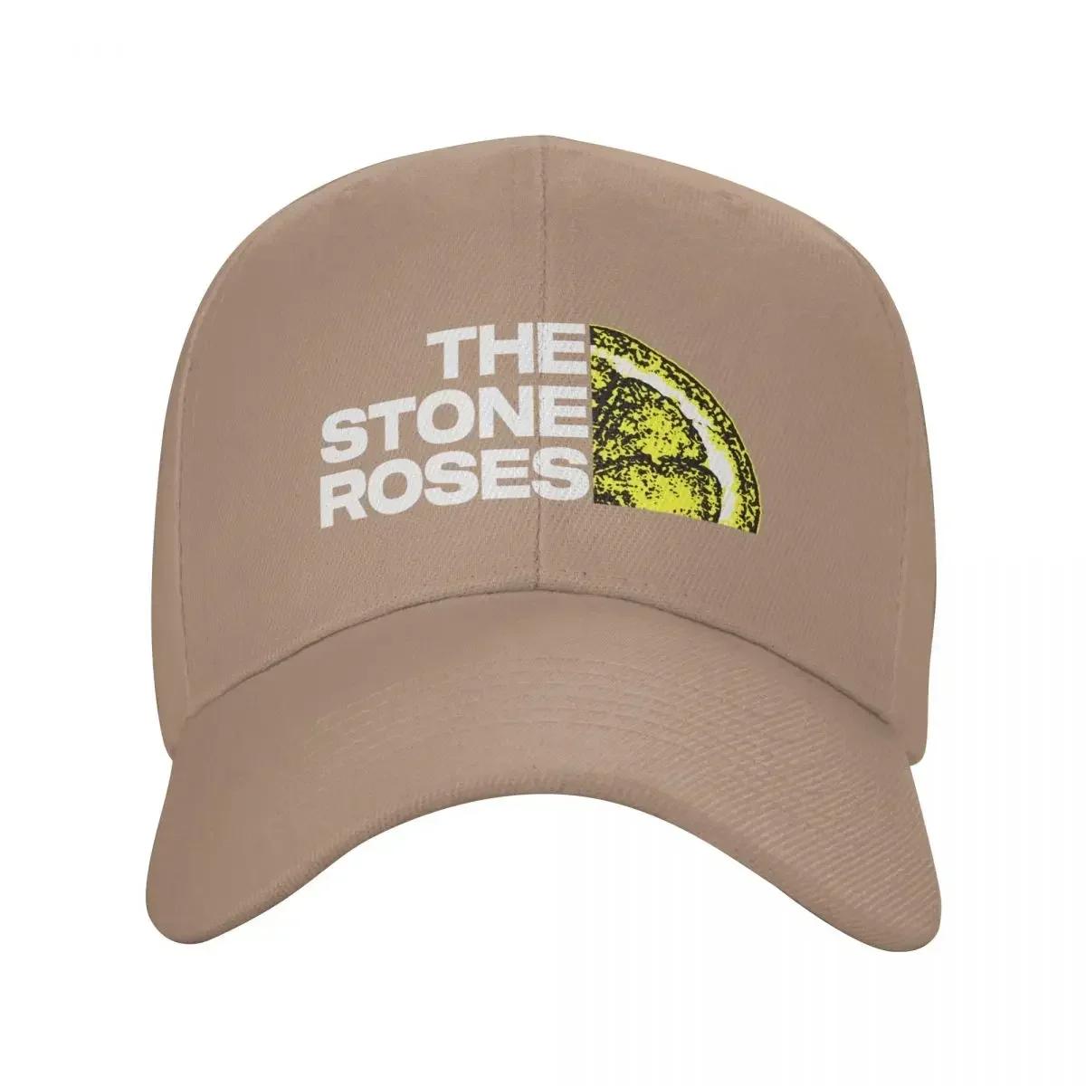 

Stone Roses Merch The Stone Roses TSR Logo Baseball Cap Golf Anime Hats For Women Unisexs
