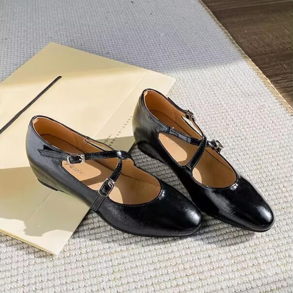 Fashion Pointed Toe Women Shoes Summer New Fashion Sandals 2025 Luxury Dress Party Women Marie Janes Shoes Buckle Zapatos Mujer