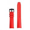 Cinturino per Omega X Swatch Joint MoonSwatch Cinturino per Seamaster 300 Uomo Donna 20mm Gomma Silicone Estremità Curva Braccialetto da Polso