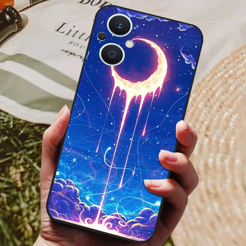 For OPPO Reno 8 Lite 5G Case Cover Reno 7 Lite Phone Bumper Silicone Soft TPU For Cover OPPO Reno7 Lite / Reno8 Lite Fundas Capa