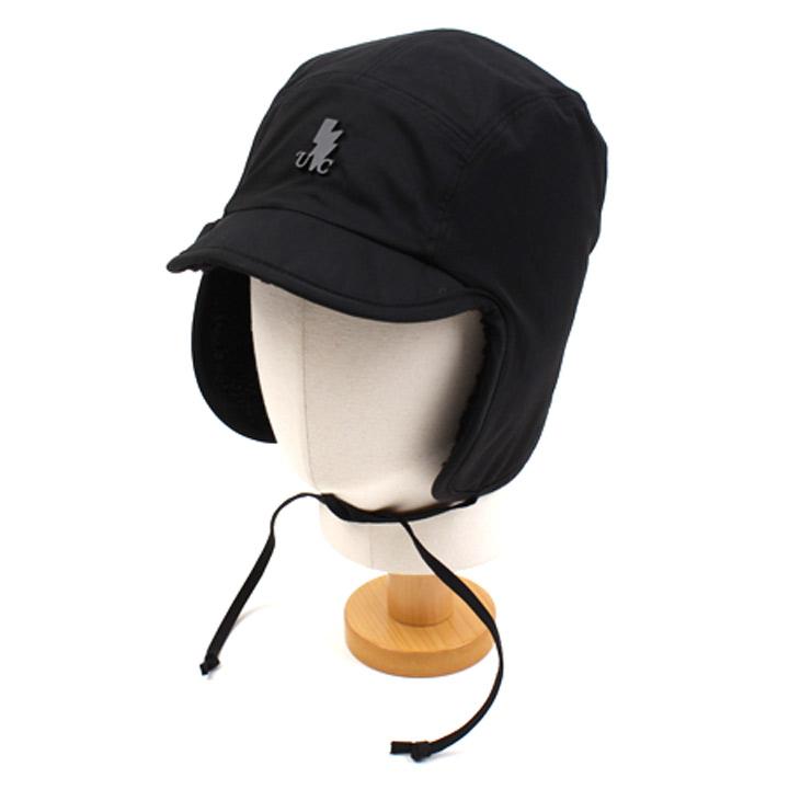 Yunibeosyeolkemiseuteuli Black Poly Long Earflap Cap
