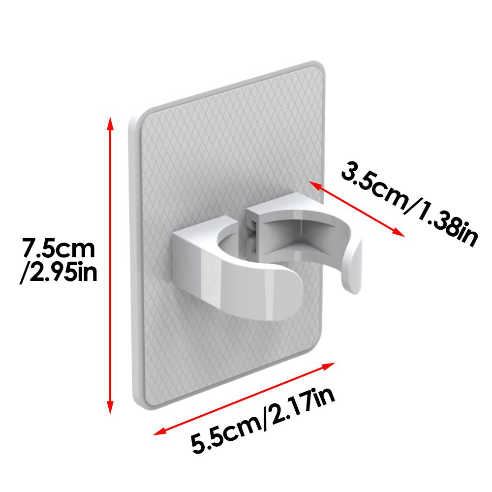 1 STÜCKE Wandmontierter Kammhalter Badezimmer Wand-Organizer Aufbewahrungshalter Haushalts-Haarbürsten-Aufbewahrungshalterung Haartrockner-Rack
