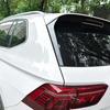 Für VW Tiguan MK2 R-Line 2017-2026 Glänzend Schwarz Auto Heckscheiben-Spoiler Seitenflügel Abdeckung Zierleiste Auto Teile Zubehör