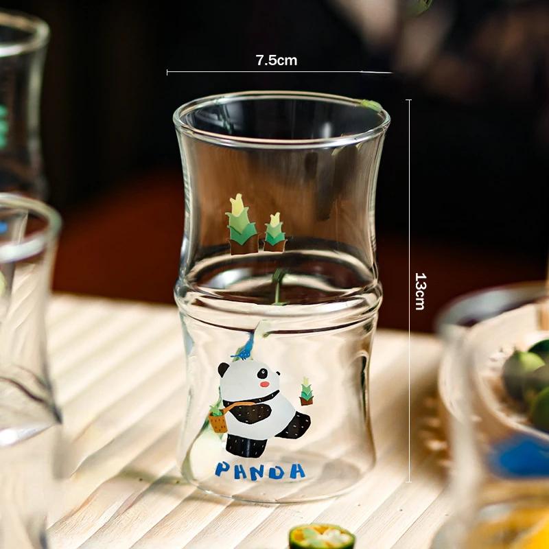 Hrnek na ledovou kávu se slámkou Espresso Sklenice na víno Hrnky Hrnky Sklenice na pití whisky na vodu Hrnky Šálky Pivo Roztomilé Čajové nádobí Boba Led