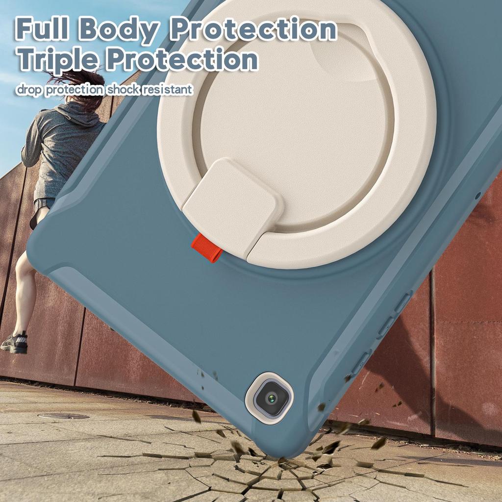 T500 Anti-drop Wall-mounted Ring Bracket Tablet Case for 10.4-inch Devices