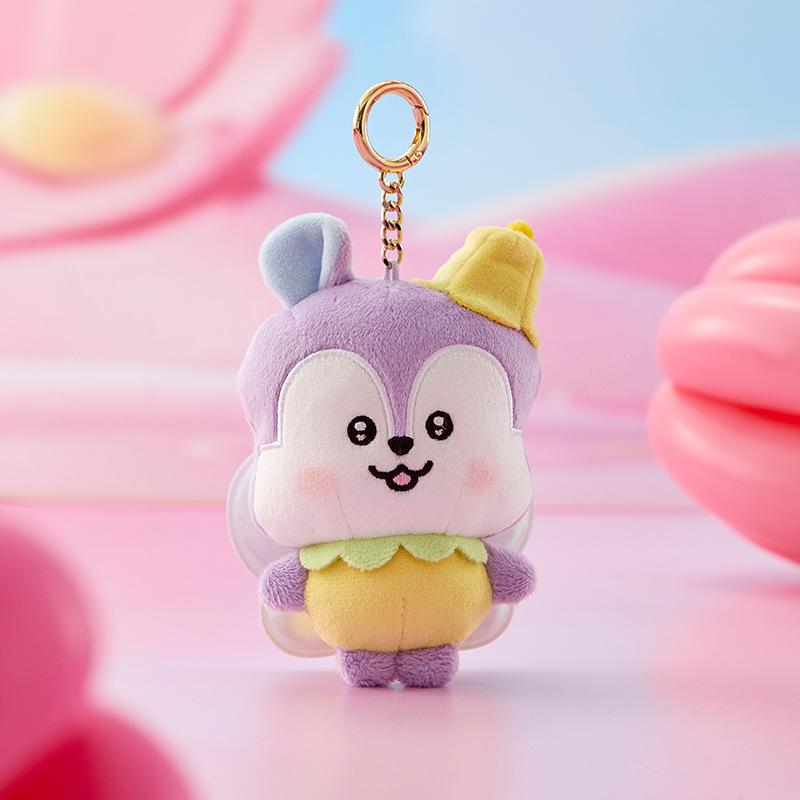

Аниме Bt21 Серия Весенняя Сказка Плюшевая Кукла Rj Cooky Плюшевый Брелок Милый Мультяшный Shooky Koya Подвеска для Сумки Украшение Подарок
