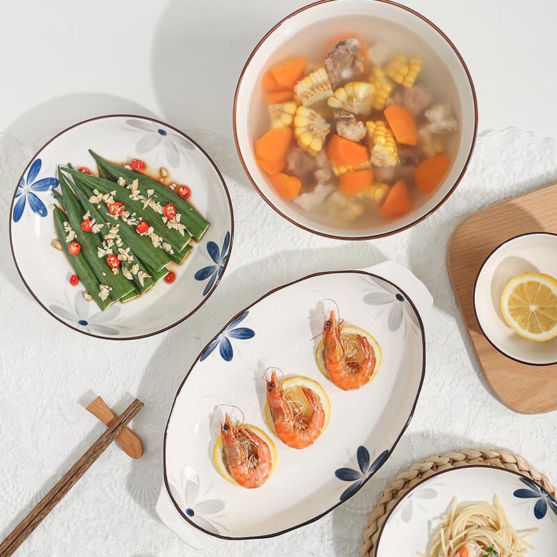 Chinese Ink Style Ceramic Dinnerware Set