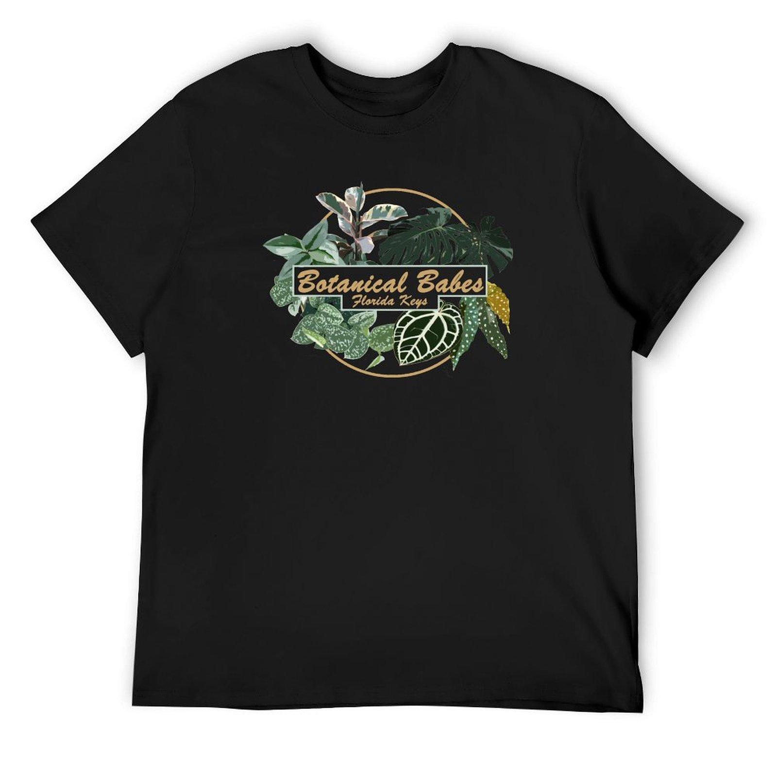 

Botanical Babes FL Keys Full Jungle T-Shirt essential t shirt korean fashion mens graphic t-shirts pack 4XL