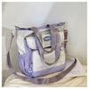 Canvas bag women's summer large-capacity bag tote bag tooling outdoor messenger bag