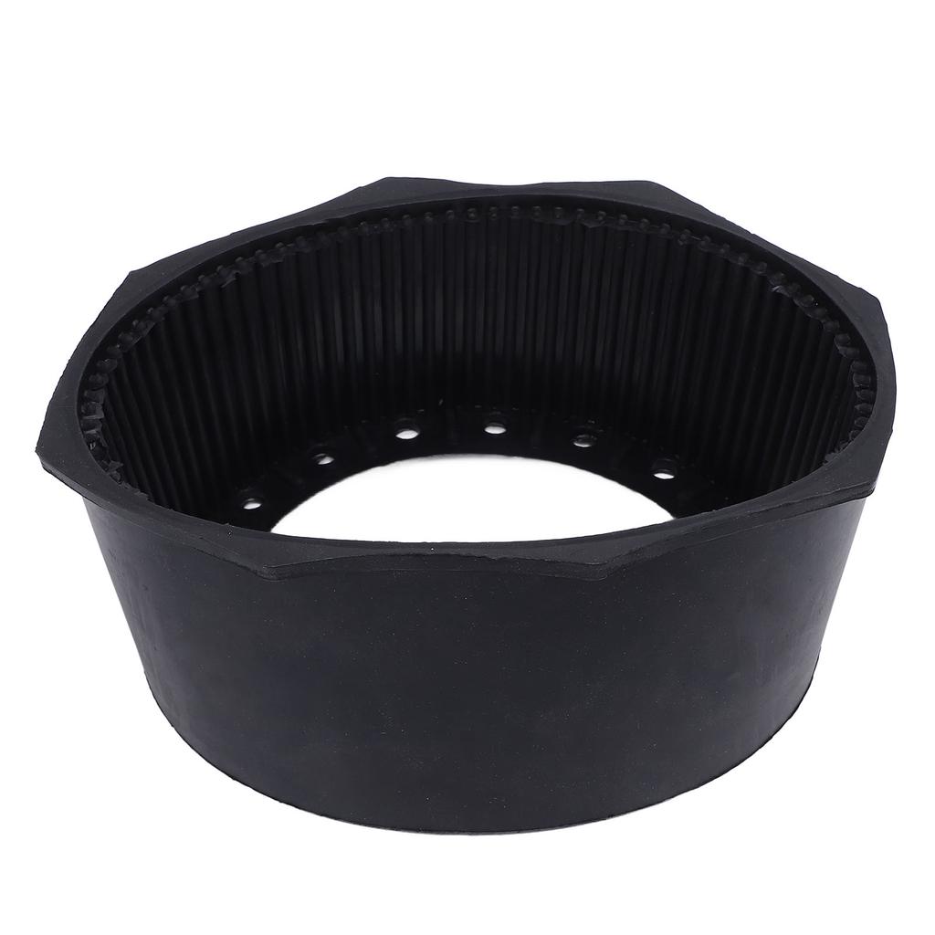 Cylinder Boot Octagon Rubber Scuba Tank Boot for 12L Aluminum Alloy Flat Bottom Scuba Diving Tank