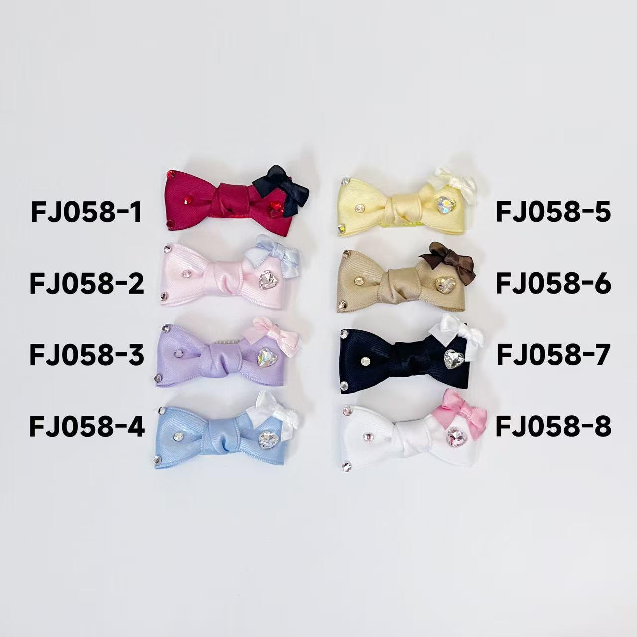 

Color Series Yorkshire Maltese Teddy Bow Hair Clip - Pet Hair Accessories for Cats and Dogs S 2.3cm (clip size)
