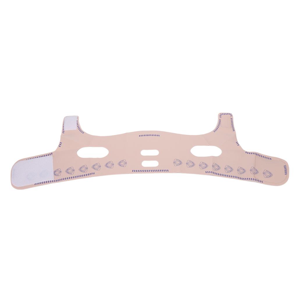 Měkký zeštíhlující obličejový popruh Zvedací pás na obličej Bandáž Zeštíhlující ve tvaru V Proti chrápání Obličejový popruh