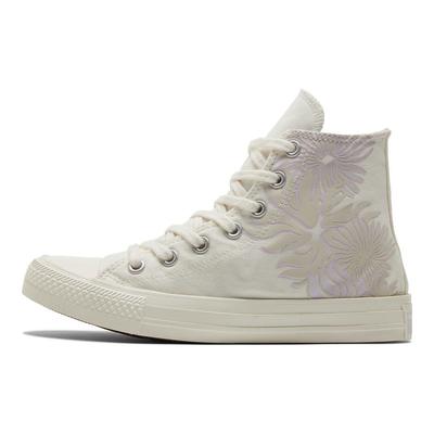 Chuck Taylor All Star Pantofi Pânză Versatili Confortabili High Top Adidași Femei Alb Gri A03928C