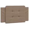VidaXL Coussin de Tête de Lit, Oreiller Rembourré de Tête de Lit, Accessoire de Lit de Chambre à Coucher Intérieur, 374847