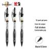 M&G 0.5mm Retractable Black Gel Pens