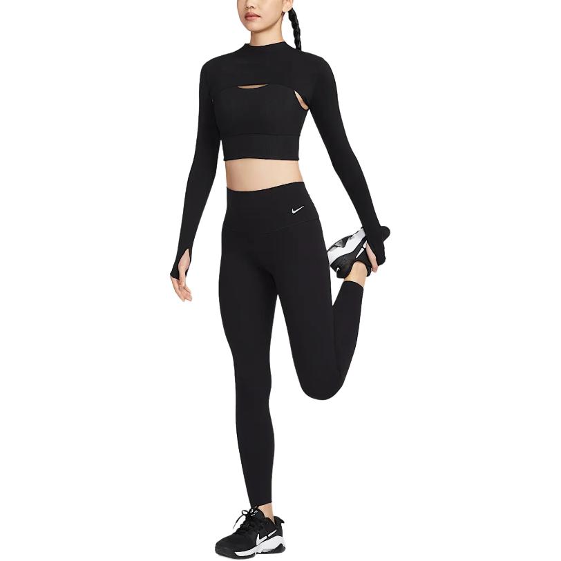 Nike ZenvyDri Fit Crop Top Women's Black HJ1862-010