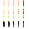 FTK 5pcs of Outdoor Fishing Gear Accessories for Fishing Float with Lead Shirt Wood, Large Buoyancy, and Thickened Tail