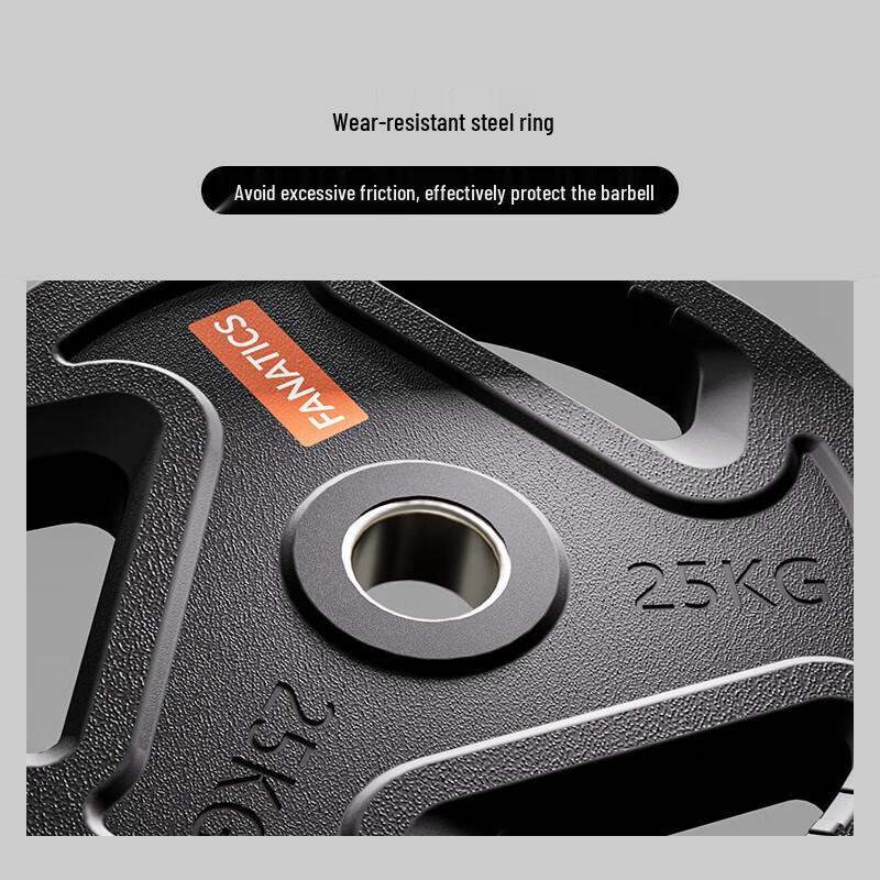 FANATICS Commercial Barbell Plates & Olympic Bar