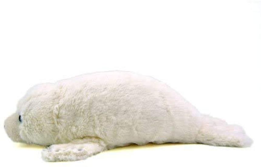 Calorata Spotted Seal Plush Toy (Reclining SeriesSoft Touch) Realistic Seal Animal Toy Doll Gift Present Birthday (Twice Tested)  Christmas Present