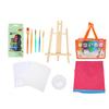 27Pcs Kids Paint Set Washable Assorted Colors Waterproof Smock Acrylic Painting Supplies for Children Family Education