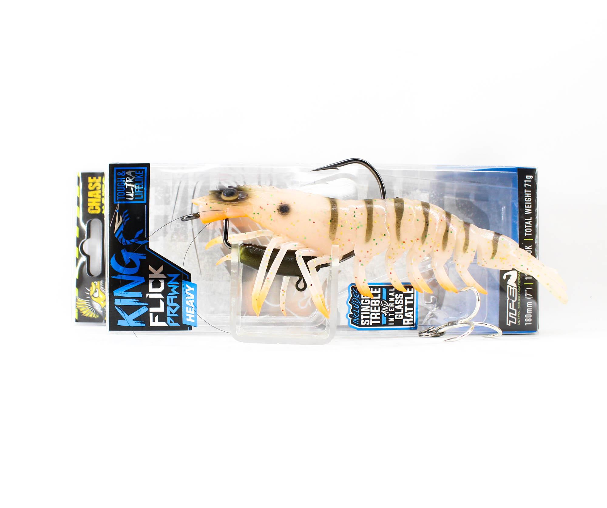 

Chasebaits Flick Prawn King Heavy 180 мм 71 грамм Тонущая приманка 09 (6246)