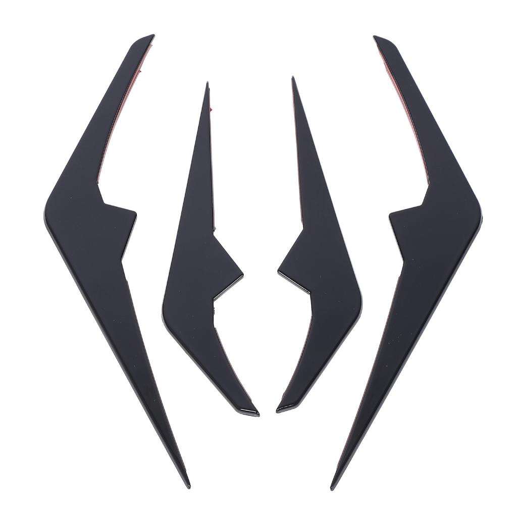 4 ks Spoilery bočních mřížek předního nárazníku Aerodynamické štěpící ploutve náhrada pro X6 G06 LCI M Sport 2023 a novější