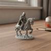 Gothic Style Skeleton Undead Knight Statue Undead Skeleton Rider Horse Figurine Kids Gift