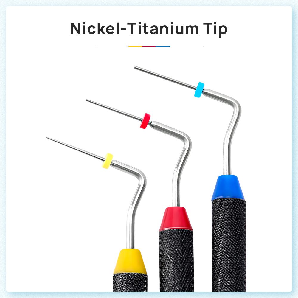 1Pcs Dental Endo Buchanan Hand Plugger Füllen Instrument NITI Spitze #0 #1 #2#3 Endodontie Zahnarzt Zahnmedizin Werkzeuge