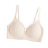 Women's Sexy Low Back Seamless Bra - Thin Straps, Small Chest Enhancement, No Underwire