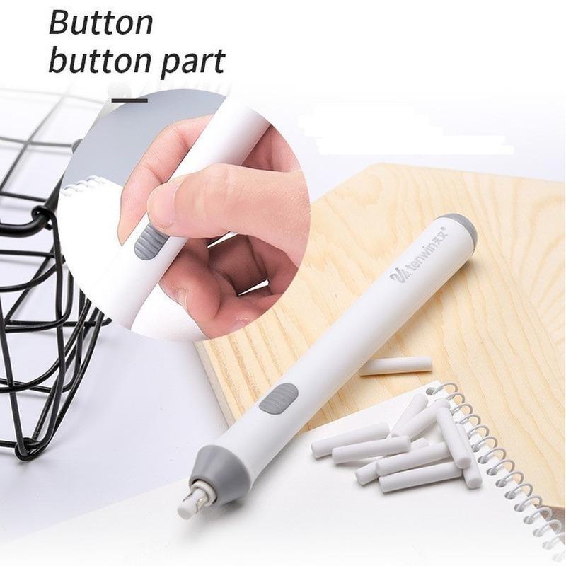Electric Eraser Pencil Drawing Mechanical Cute Kneaded Erasers for Kids School Office Supplies