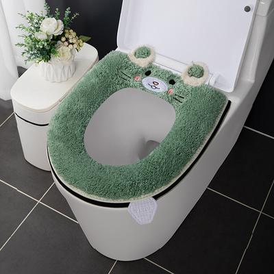 Hotel Toilet Seat Cushion, Household Toilet Seat Cushion, All-season Universal Toilet Ring Cushion, Autumn And Winter Plush Thickened Toilet Cover KTY