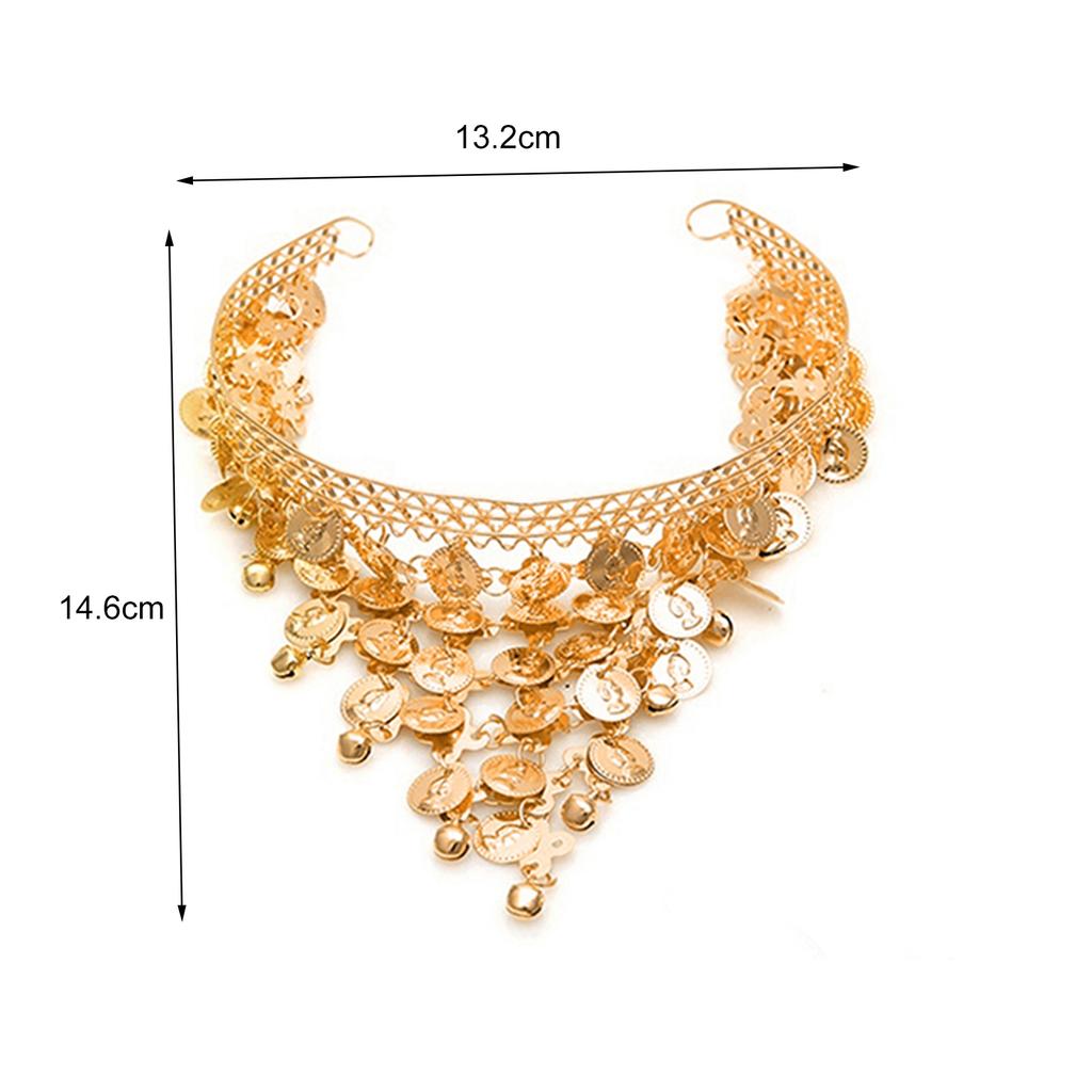 Dam Huvudbonader Magdans Accessoarer Kostym Dans Paljetter Hårband