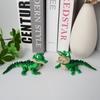 Realistic Small Crocodile Toy Statue 3D Printing Toy Joints Movable Crocodile Zoo Small Animal Desktop Decor Children Funny Gift