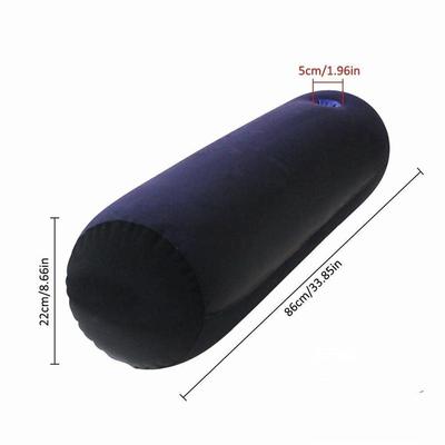 Almohada inflable multifuncional para el cuerpo, almohada Lumbar para piernas, almohada para Yoga, posiciones de viaje, cojín de aire para dormir rápidamente