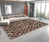 Modern Abstract Soft Fluffy Large Carpet Living Room Imitation Cowhide Decoration Rug for Bedroom Washable Non-slip Entrance Mat