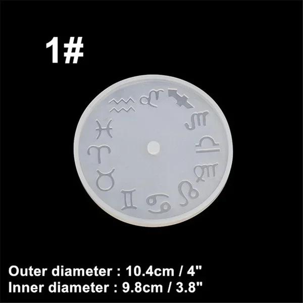 

New Clock Silicone Mold for Jewelry Clock Resin Silicone Mold Handmade Tool DIY Epoxy Resin Molds Diy Accessories