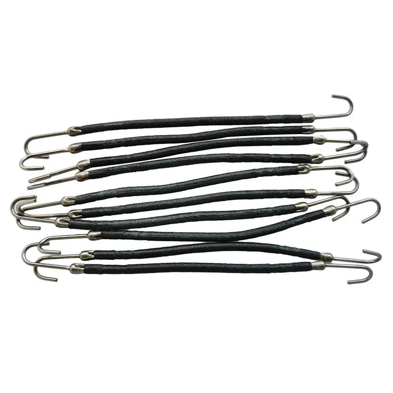 

15 шт. Резинки для волос «хвост» Эластичные с крючками Резинки для волос для женщин Крючки-резинки Резинки для волос Инструменты для укладки Держатель Резинки-банджи Аксессуары для волос