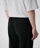 MUSINSA STANDARD Seersucker Loose Tapered Elastic Waist Pants [Black]