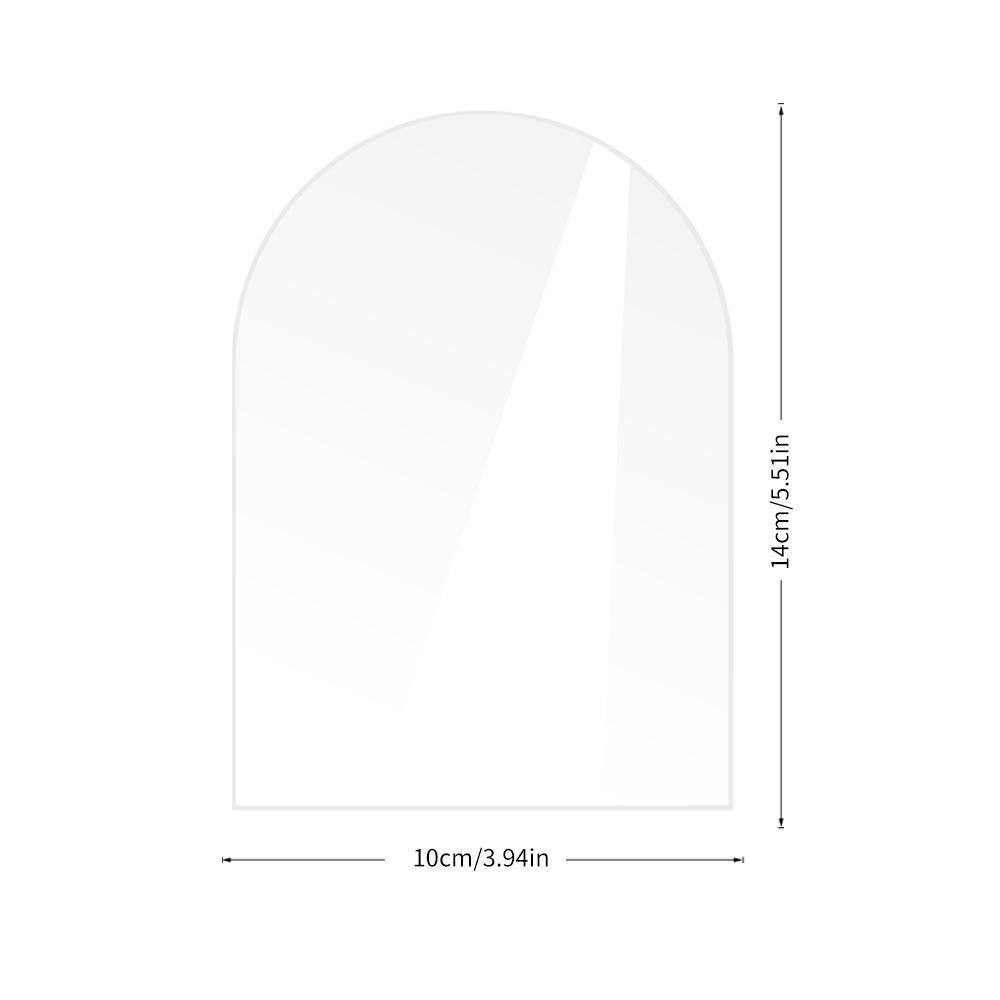 Transparent Acrylic Wedding Table Number Signs: Hexagonal, Rectangular, and Round DIY Seating Cards.
